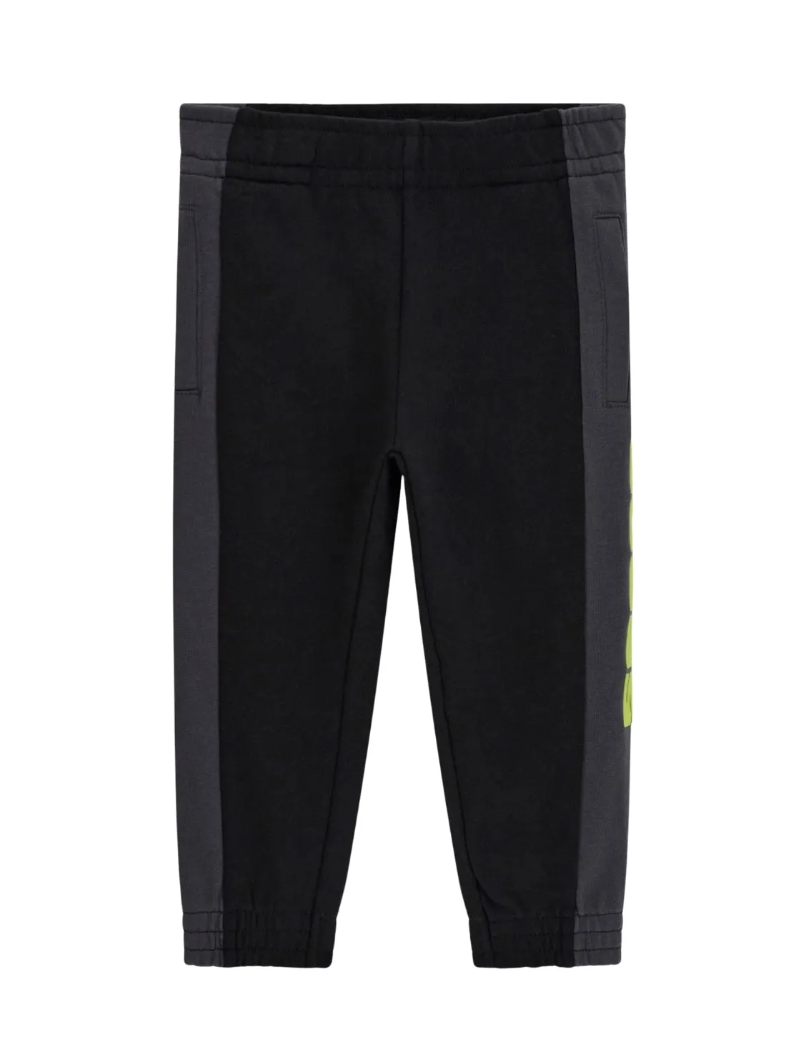 Celana Jogger Anak GUESS Black French Terry Regular Pants