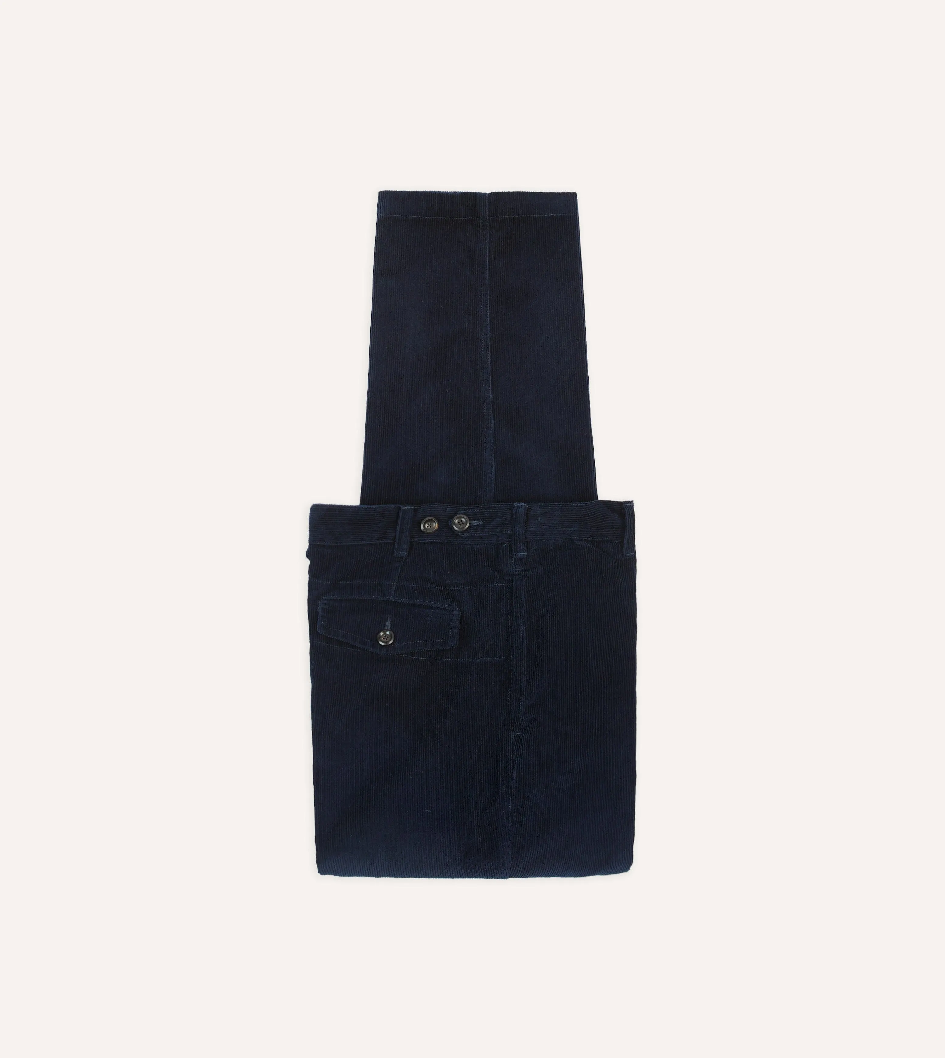 Celana Panjang Pria Navy Cotton Corduroy Field Games