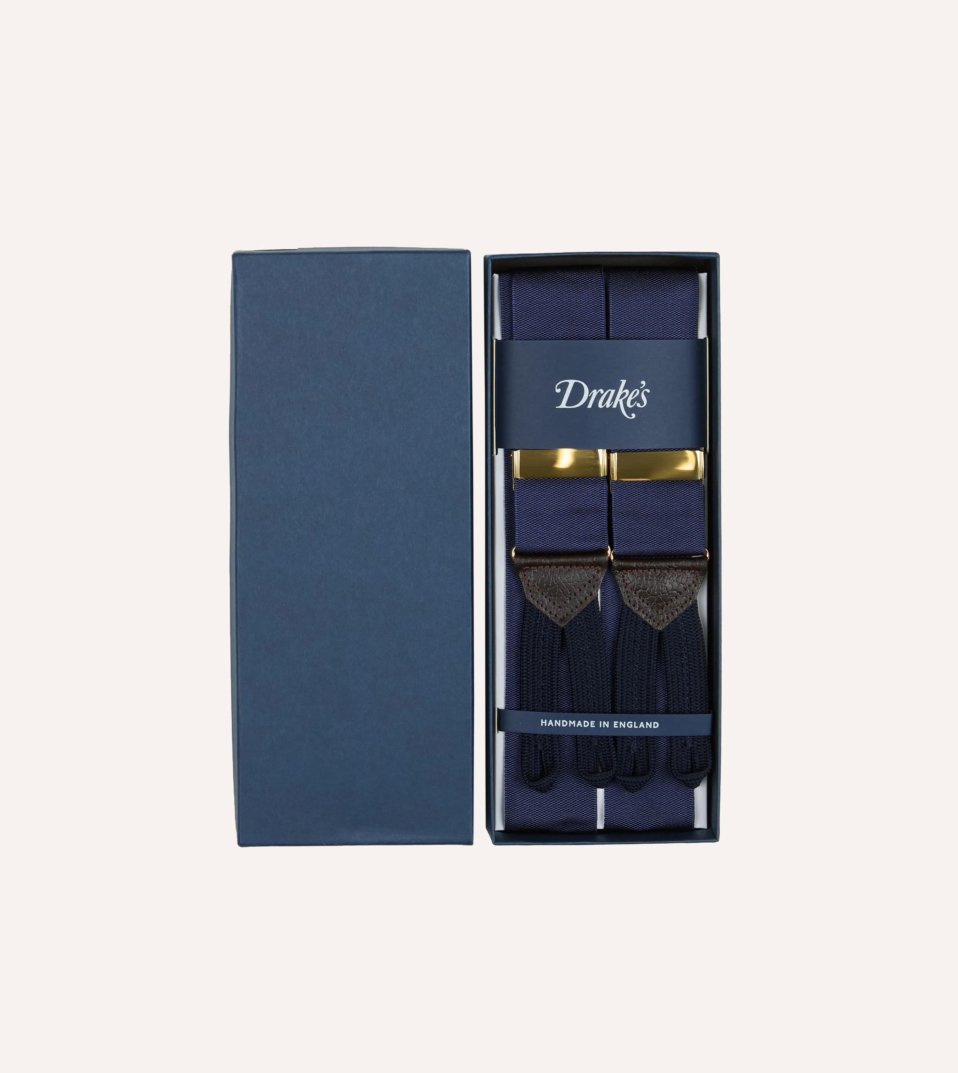 Gantungan Celana Navy Silk Trouser Braces