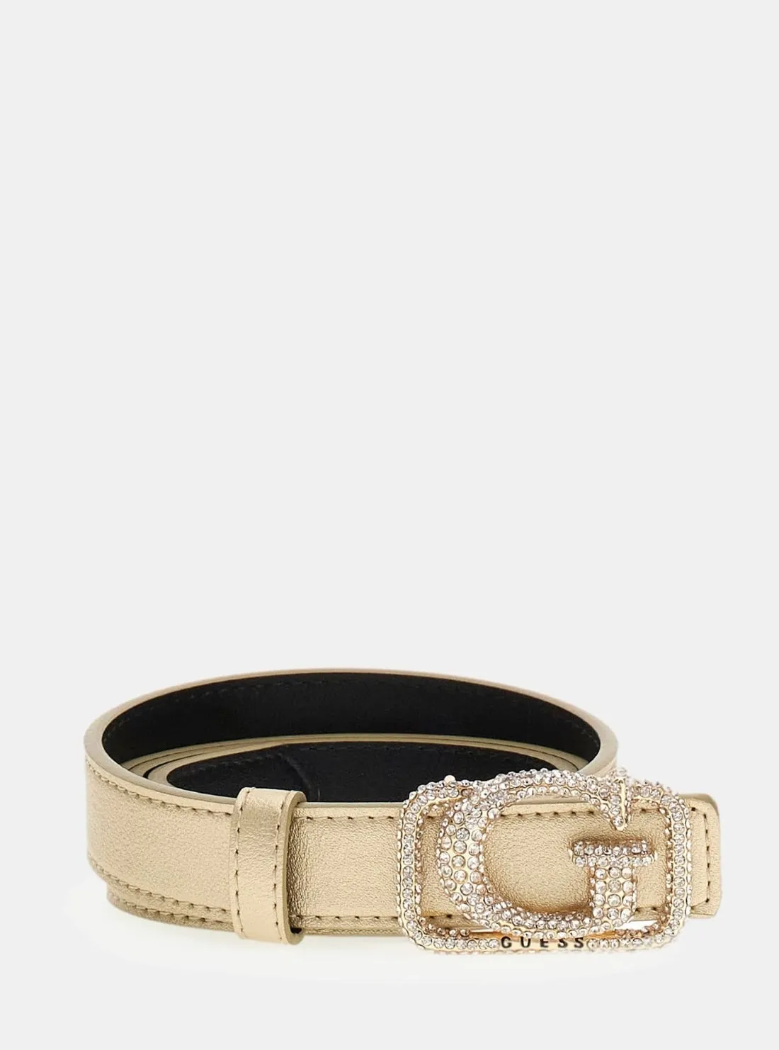 Ikat Pinggang Wanita Guess Gold Prue Jewel Applique