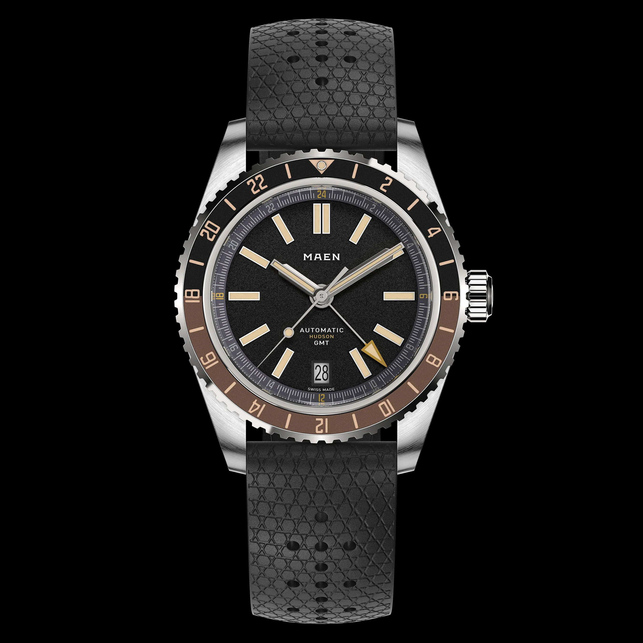 Jam Tangan Pria MAEN Hudson 38 GMT MKII