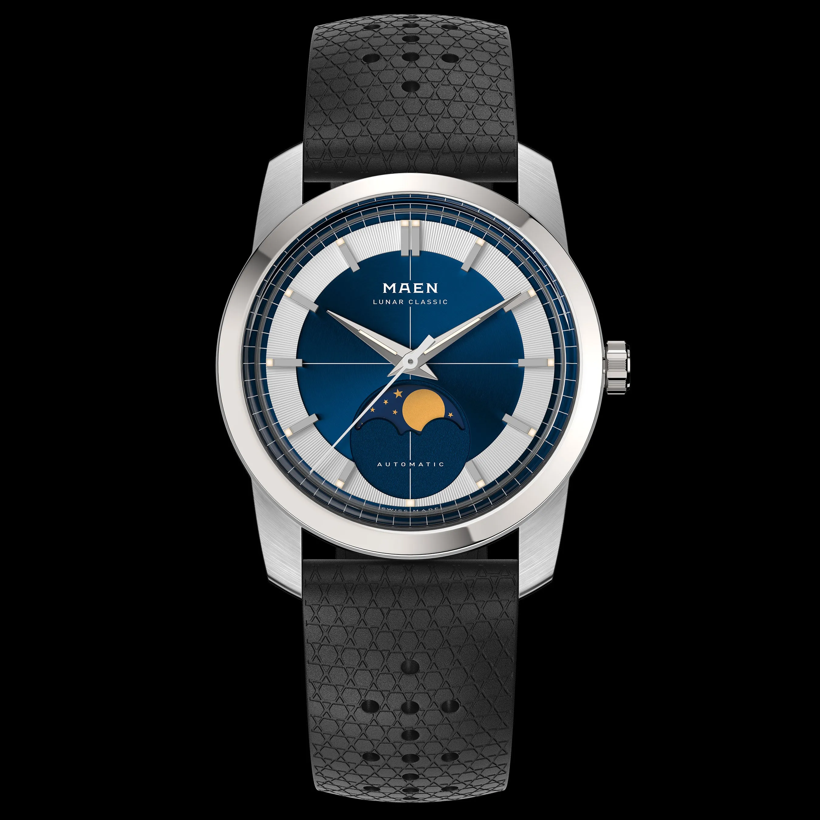 Jam Tangan Pria MAEN Lunar Classic 36 Automatic Moonphase