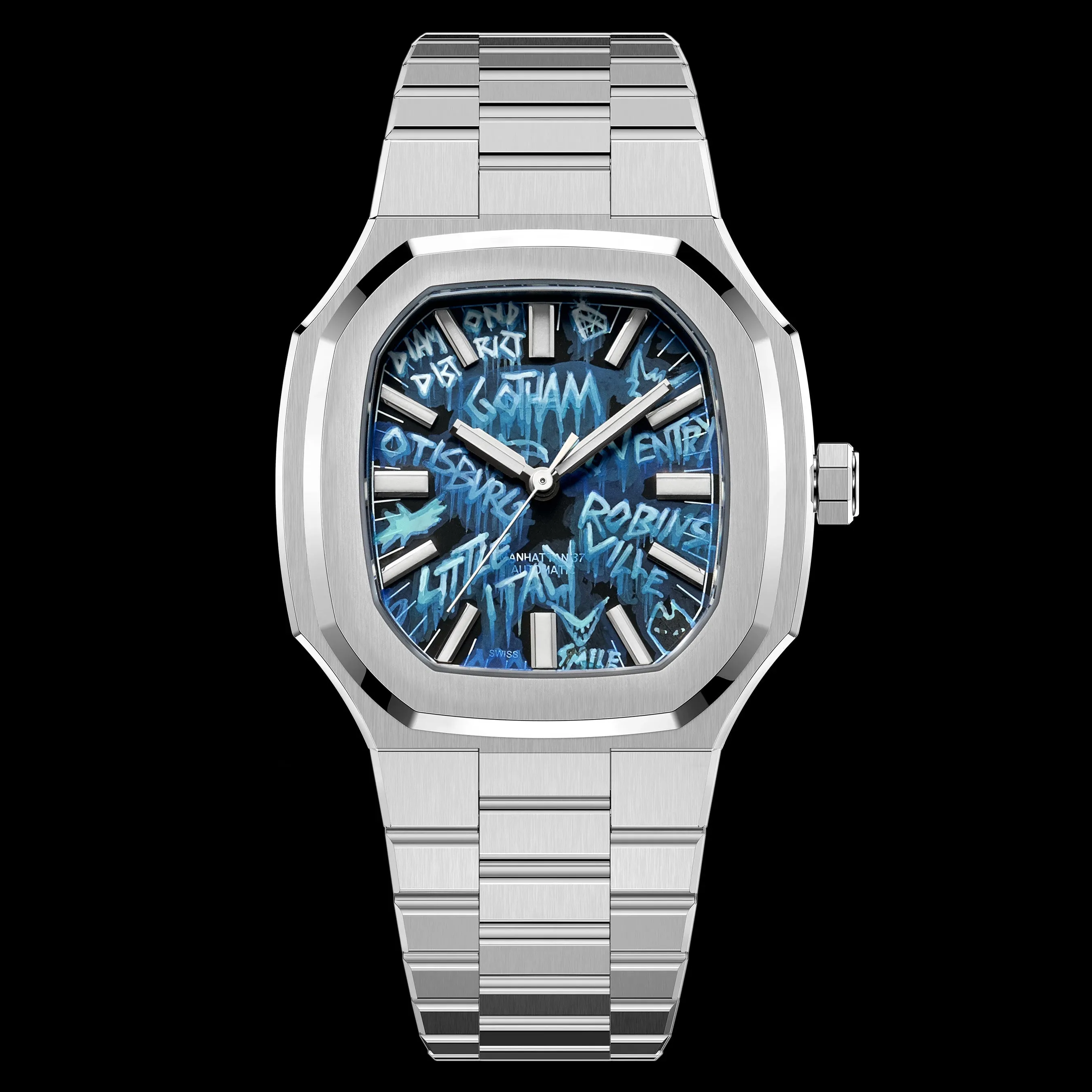 Jam Tangan Pria MAEN Manhattan 37 IFL.02 Stainless Steel