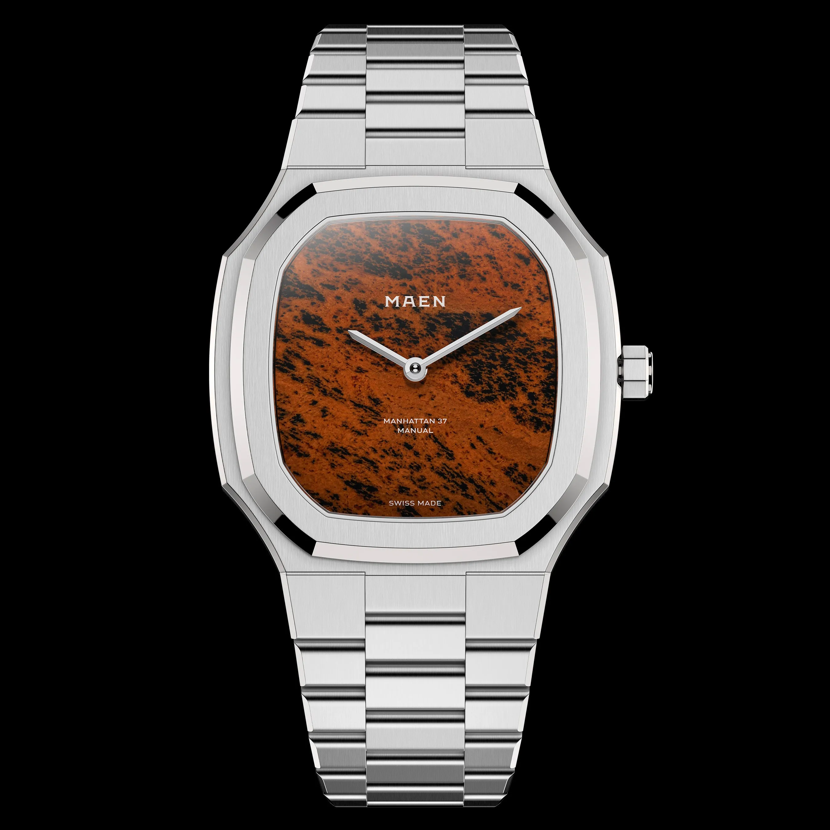 Jam Tangan Pria MAEN Manhattan 37 Ultra Thin Golden Swan