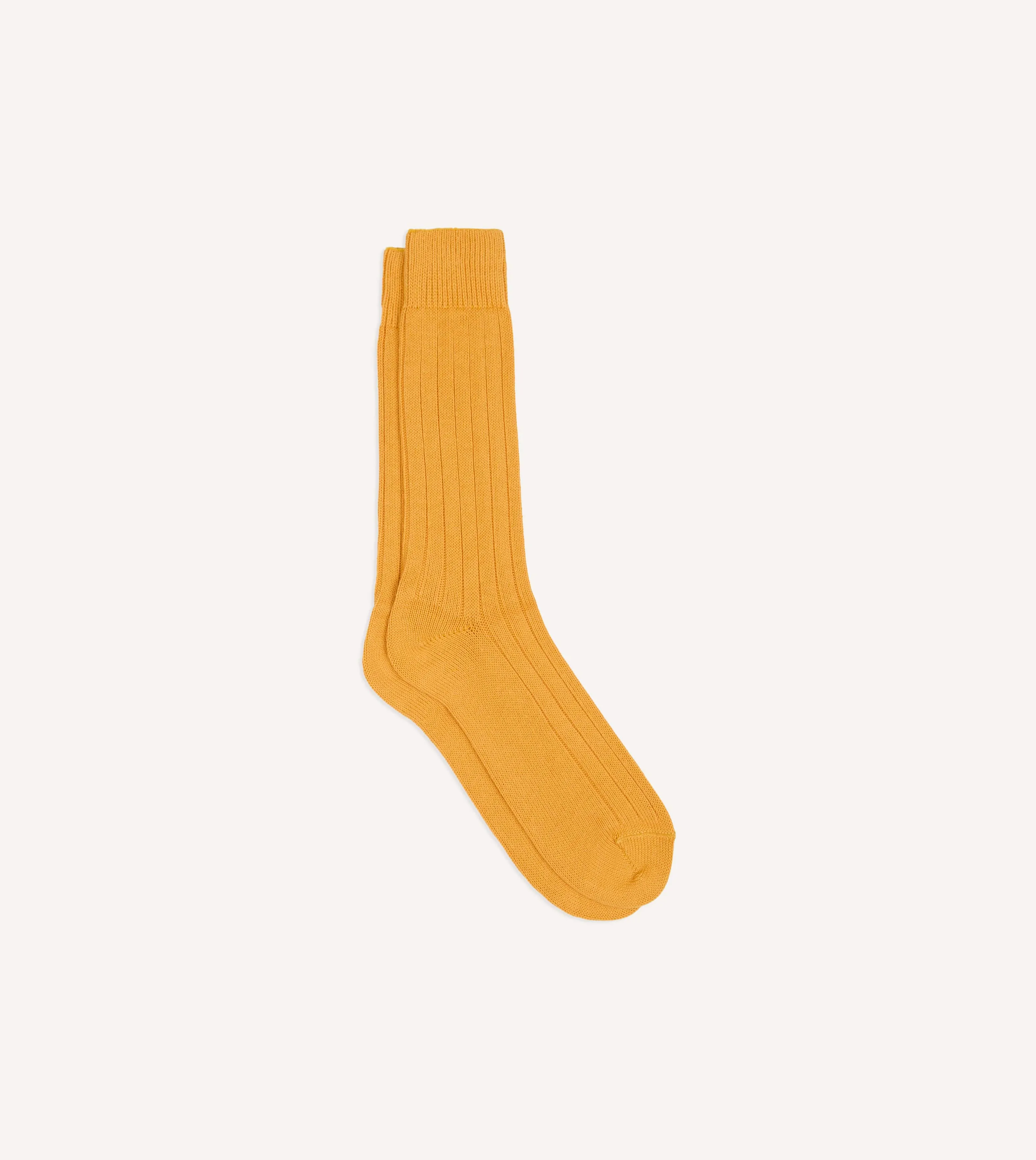Kaos Kaki Casual Pria Drake's Warna Kuning Premium