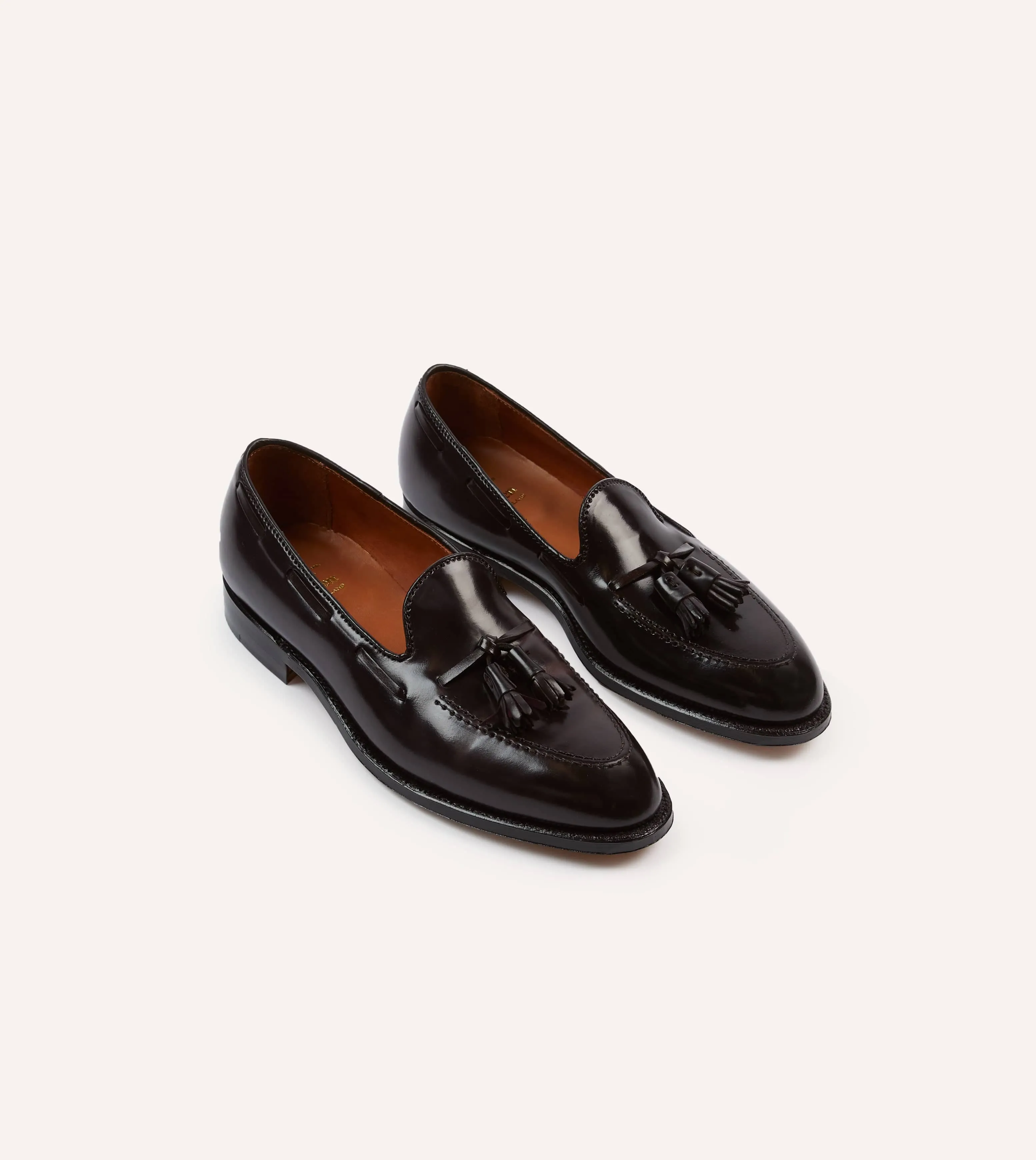 Sepatu Loafer Pria Alden Colour 8 Cordovan Tassel