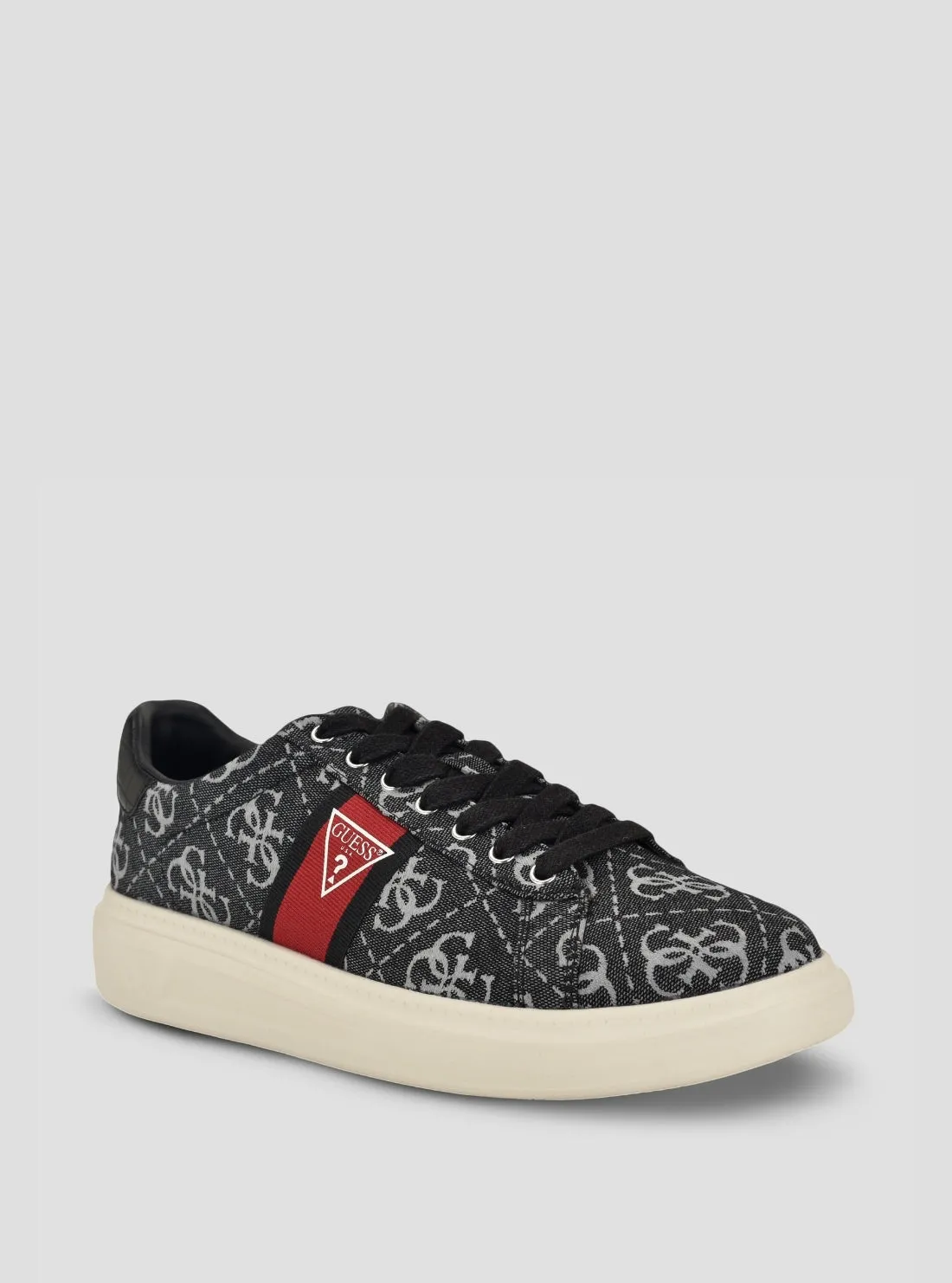 Sepatu Sneakers Pria Guess Black Caffen2 Original