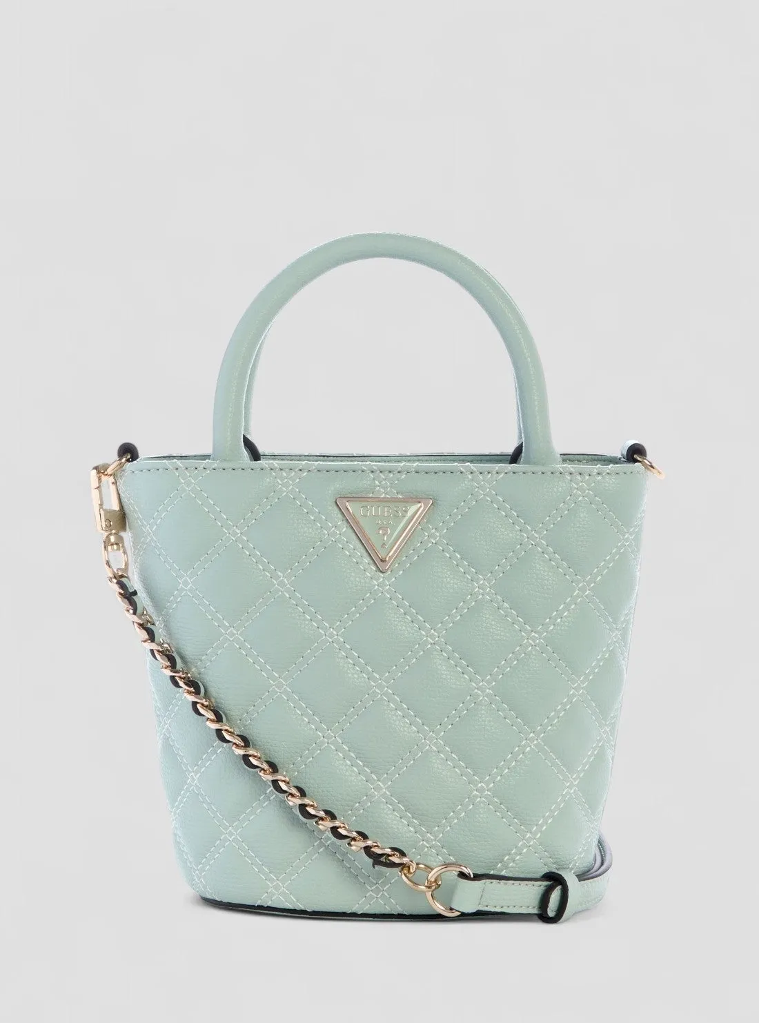Tas Selempang Wanita Guess Green Giully Mini Tote Bag