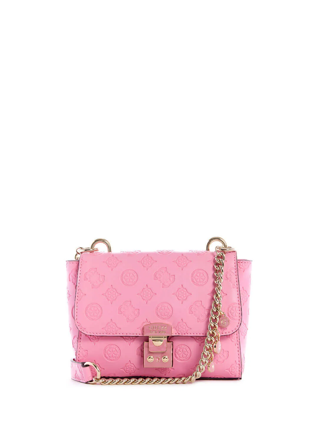 Tas Selempang Wanita Guess Pink Carlson Mini Crossbody