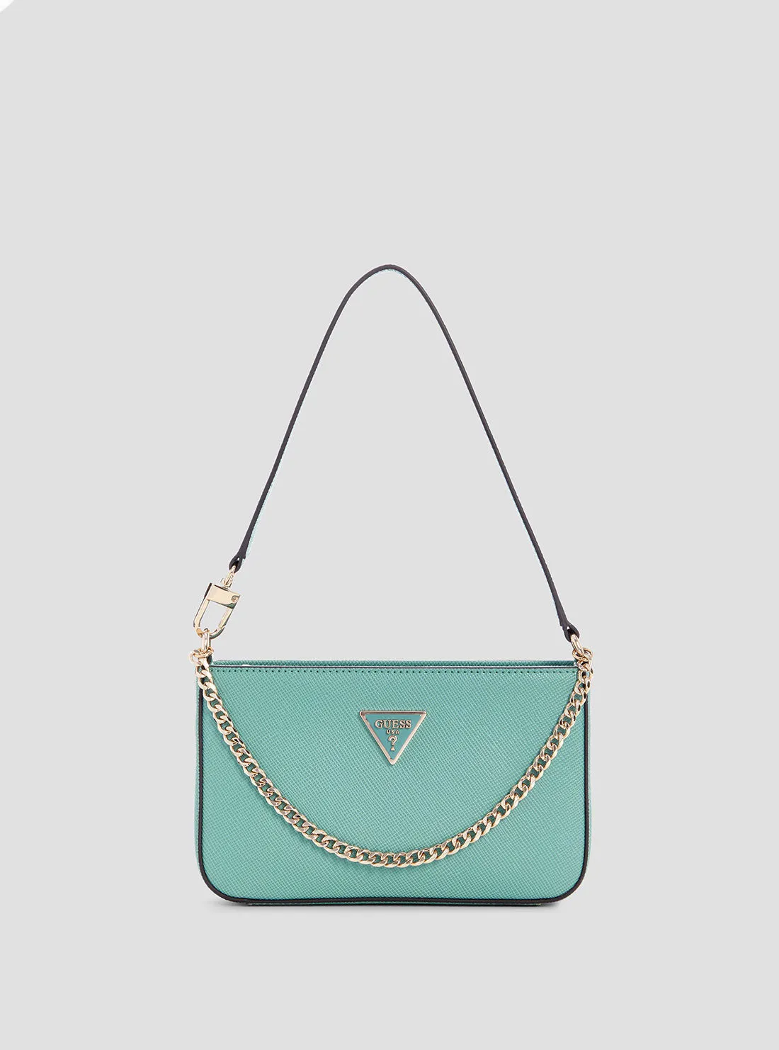Tas Wanita Guess Blue Noelle Mini Shoulder Bag