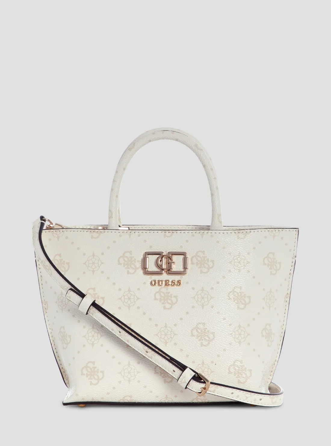Tas Wanita Guess Emelie Mini Tote Putih Original